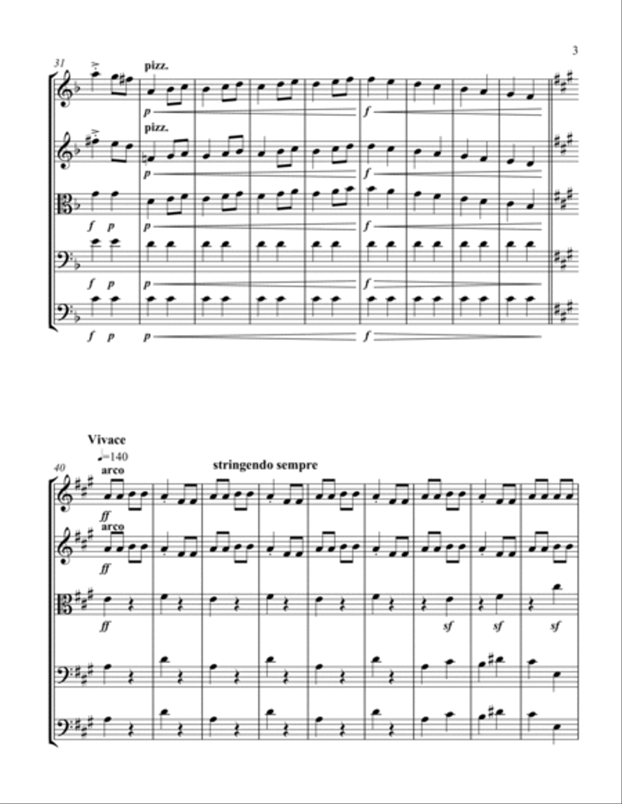 Pines of Rome Pines of Rome Full Orchestra scores gallery preview page 3
