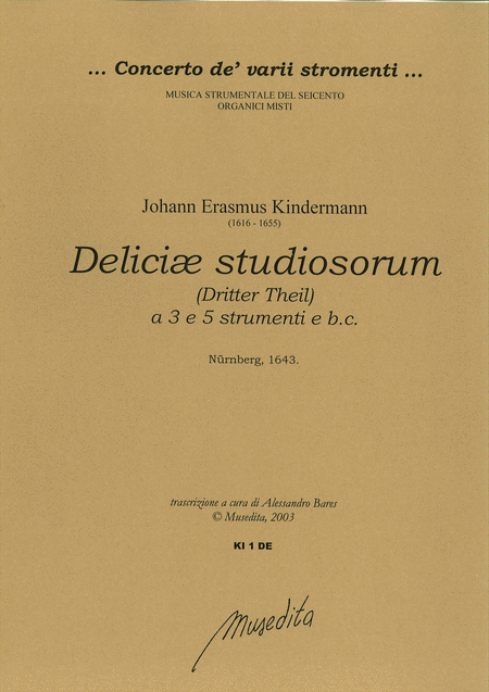 Deliciae studiosorum (Dritter Theil)