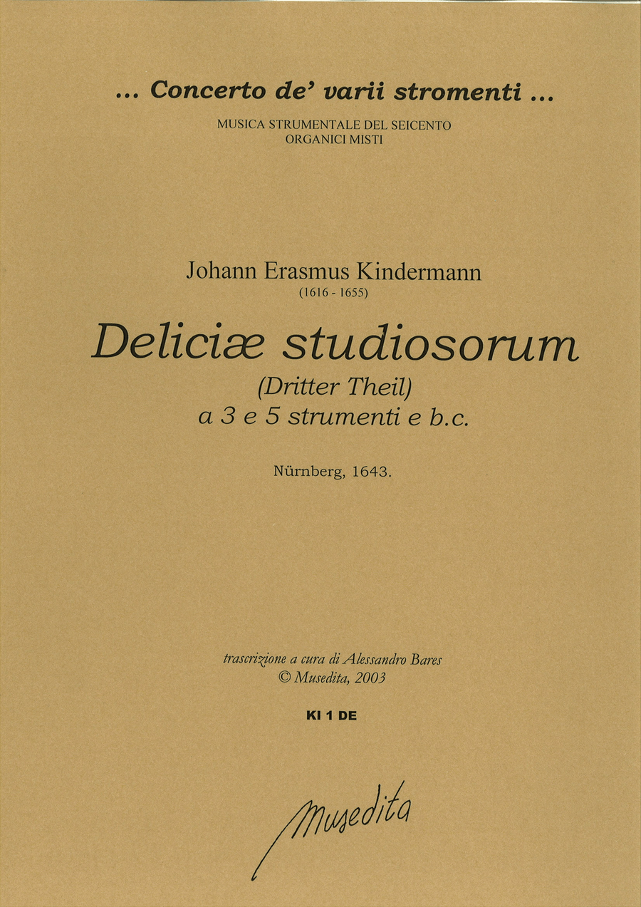 Deliciae studiosorum (Dritter Theil) (Nurnberg, 1643)