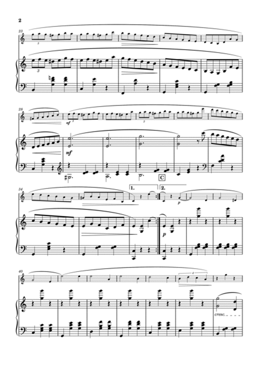 "Valse op.64-1" (Cdur) oboe & piano, 1st edition