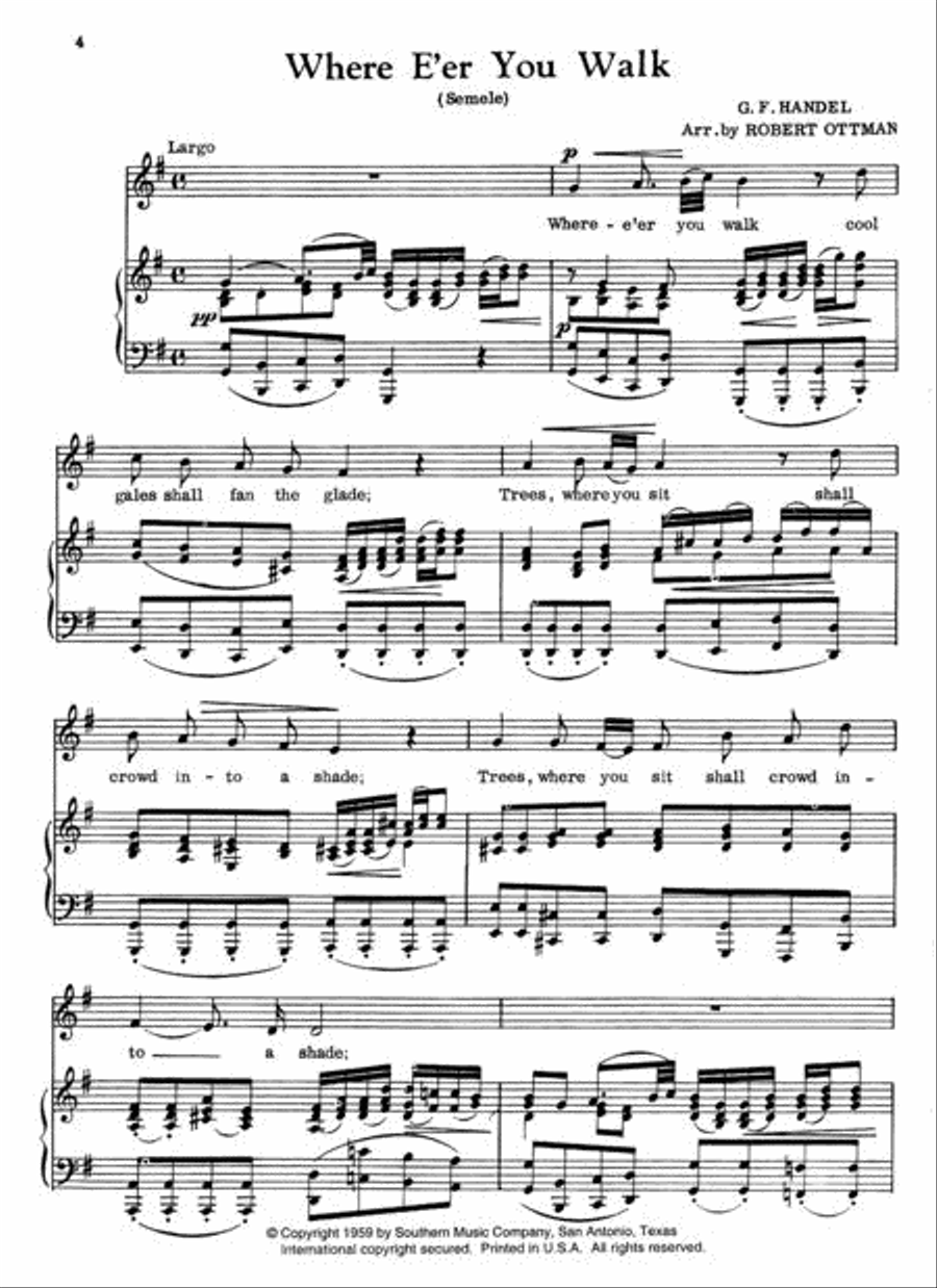 Basic Repertoire For Singers Voice scores gallery preview page 2