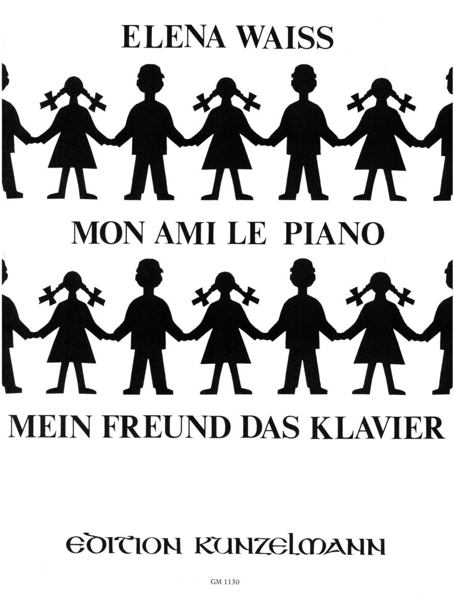 My friend, the piano Easy Piano scores gallery preview page 1
