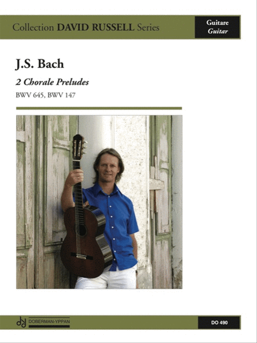 2 Chorale Preludes BWV 645, BWV 147 Classical Guitar scores gallery preview page 1