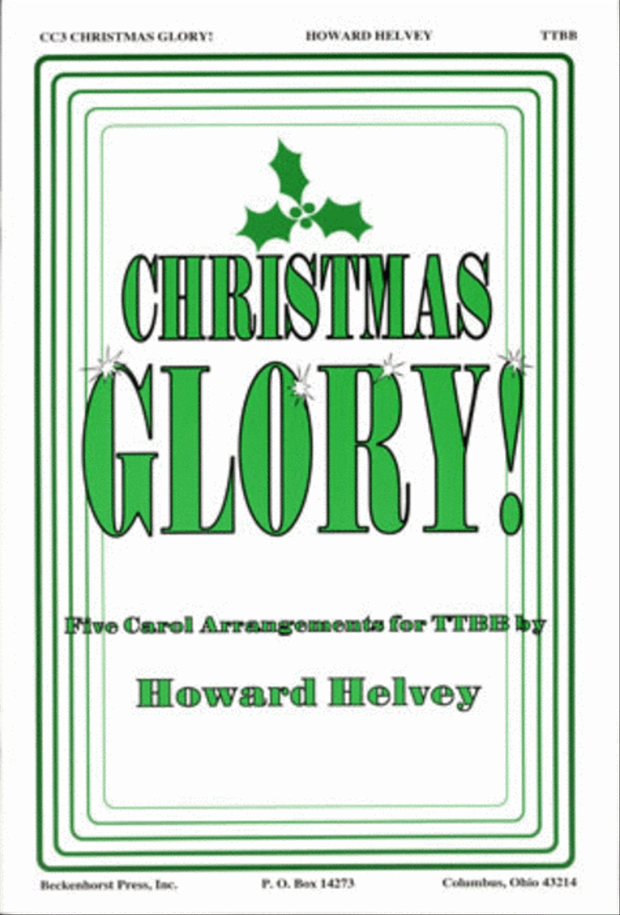 Small Choir Collection - Christmas Glory! TTBB TTBB scores gallery preview page 1