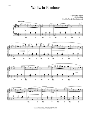 Waltz In B Minor, Op. 69, No. 2