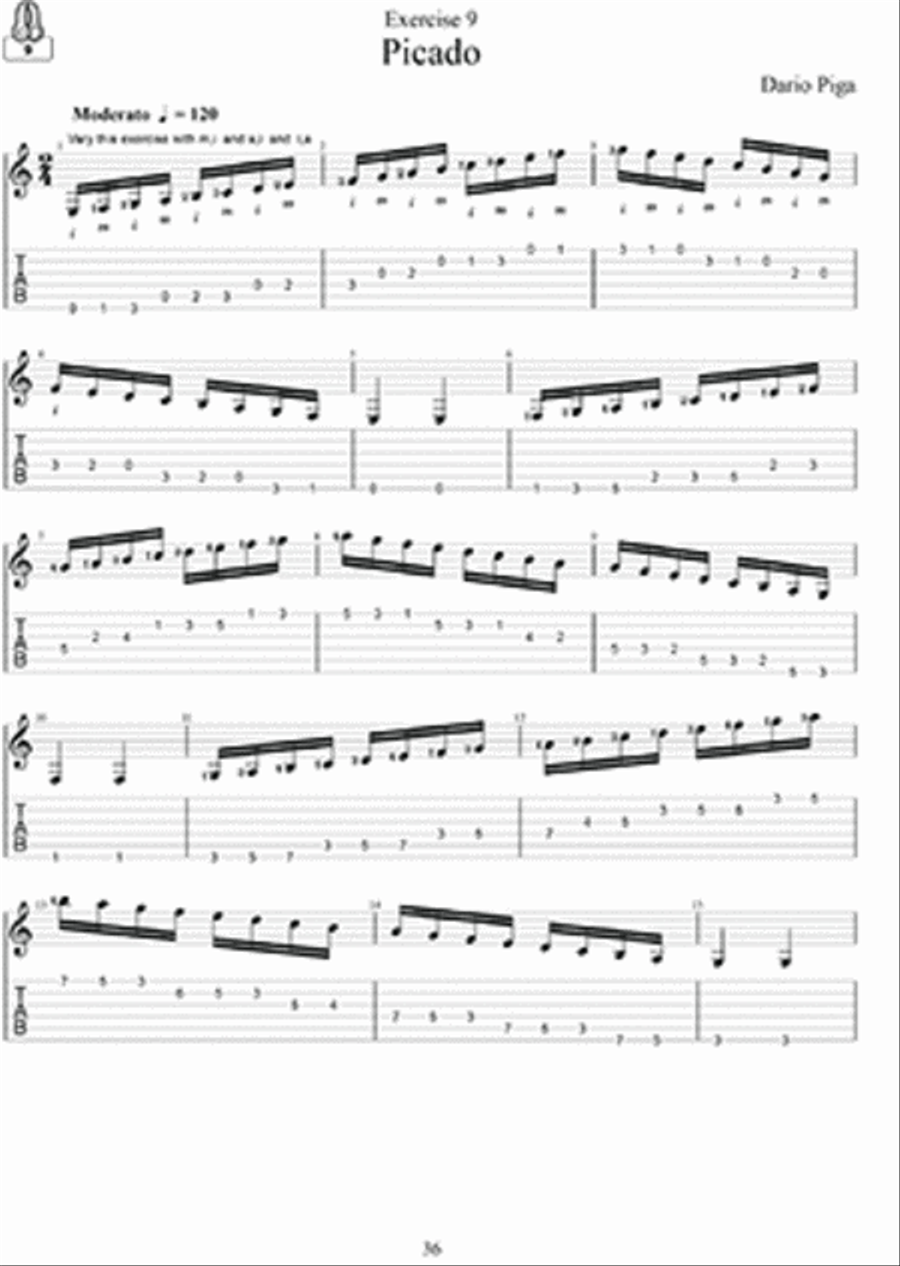 Progressive Exercises for Flamenco Guitar Lute scores gallery preview page 3