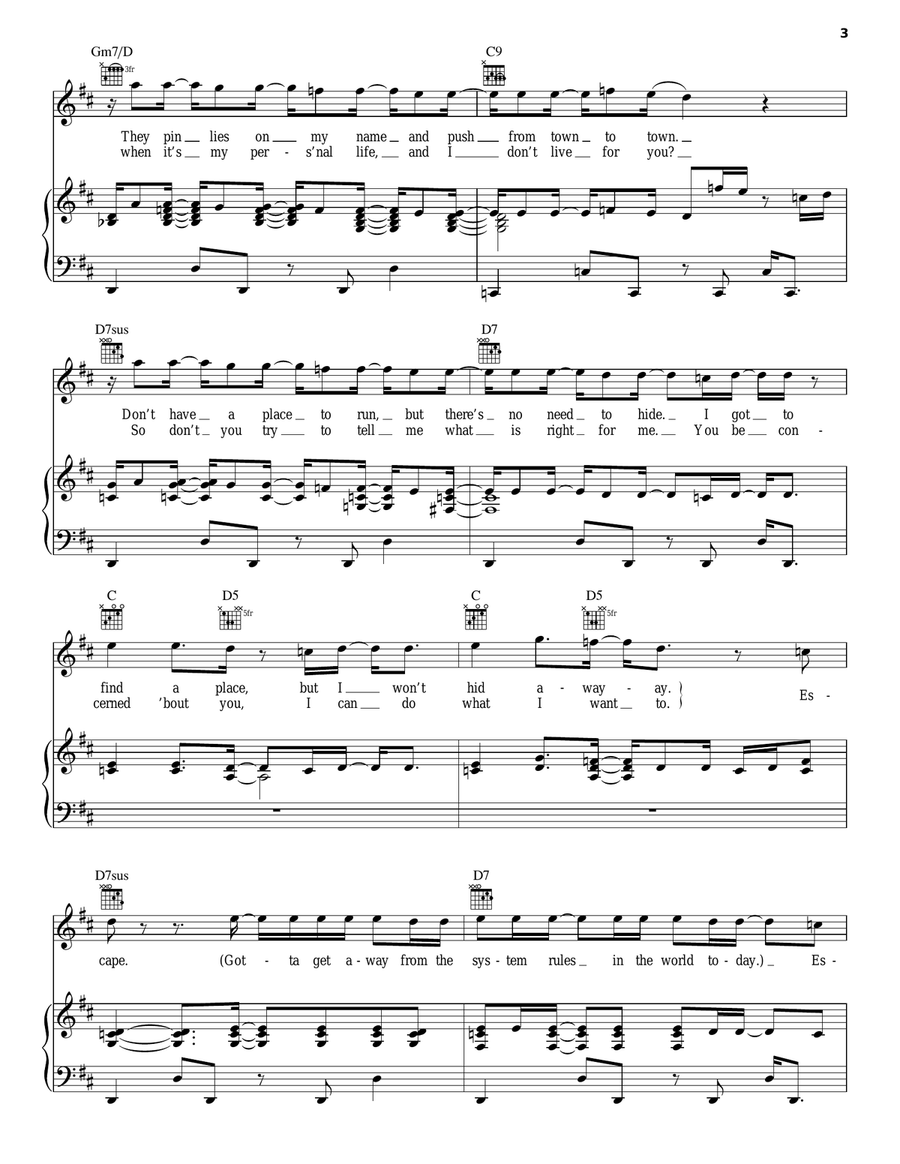 Xscape Acoustic Guitar scores gallery preview page 3