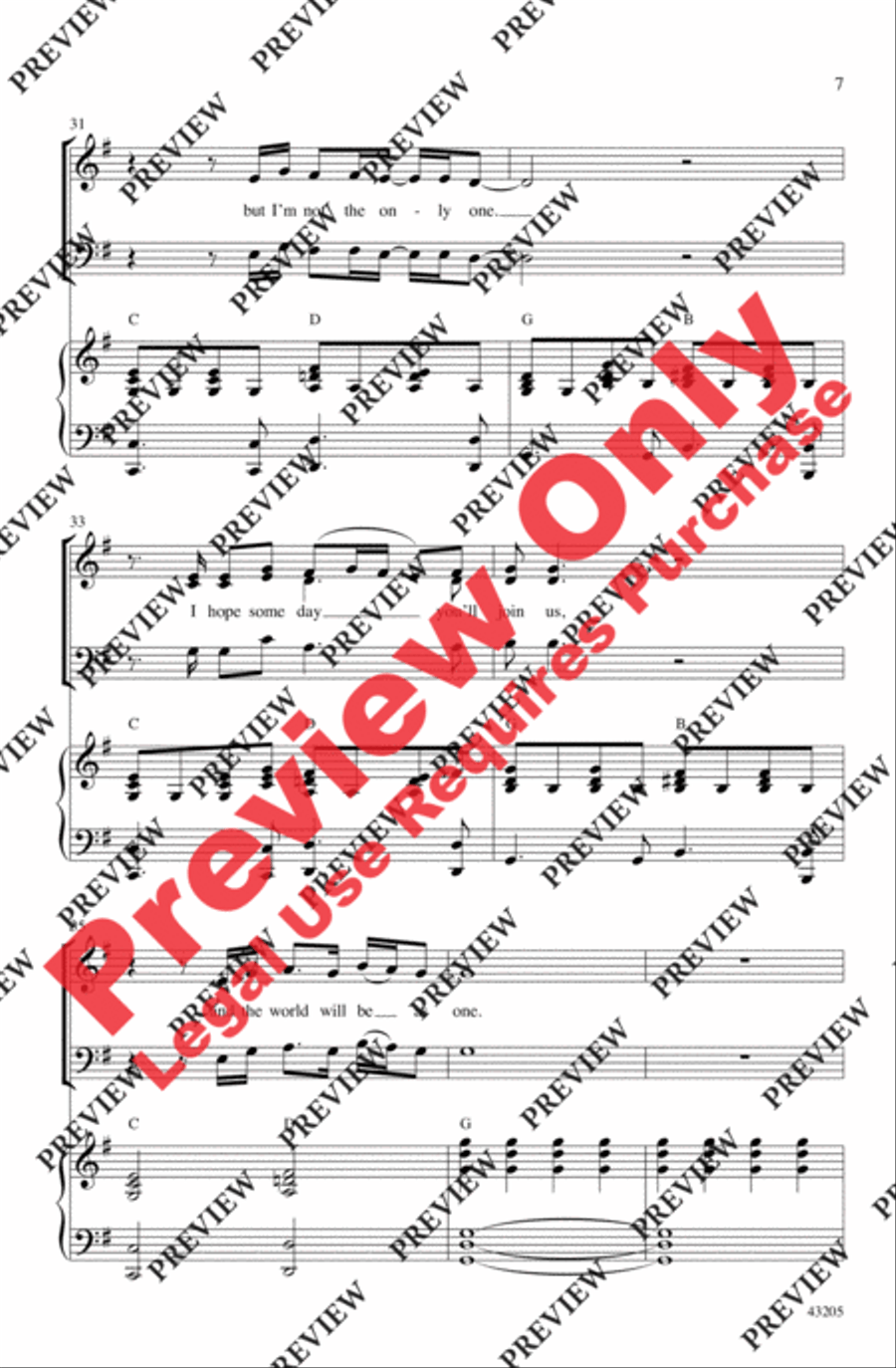 Imagine 3-Part scores gallery preview page 18