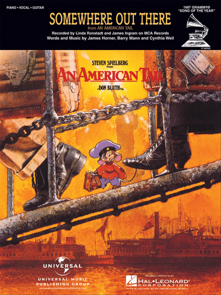 Somewhere Out There (from An American Tail) Piano, Vocal, Guitar scores gallery preview page 1