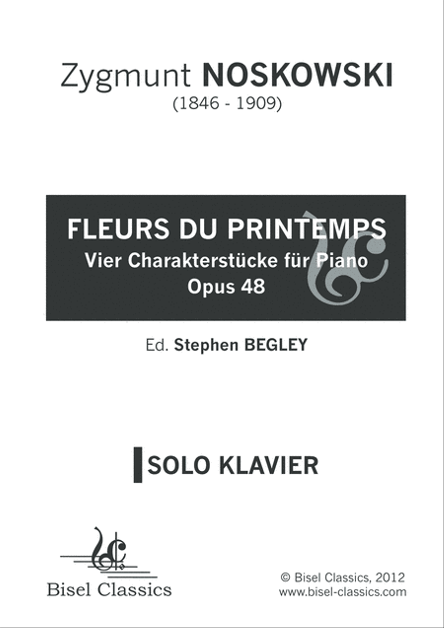 Fleurs du printemps, Opus 48 Piano Solo scores gallery preview page 3