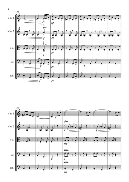 Humdinger, for String Orchestra (Standard Arrangement) image number null
