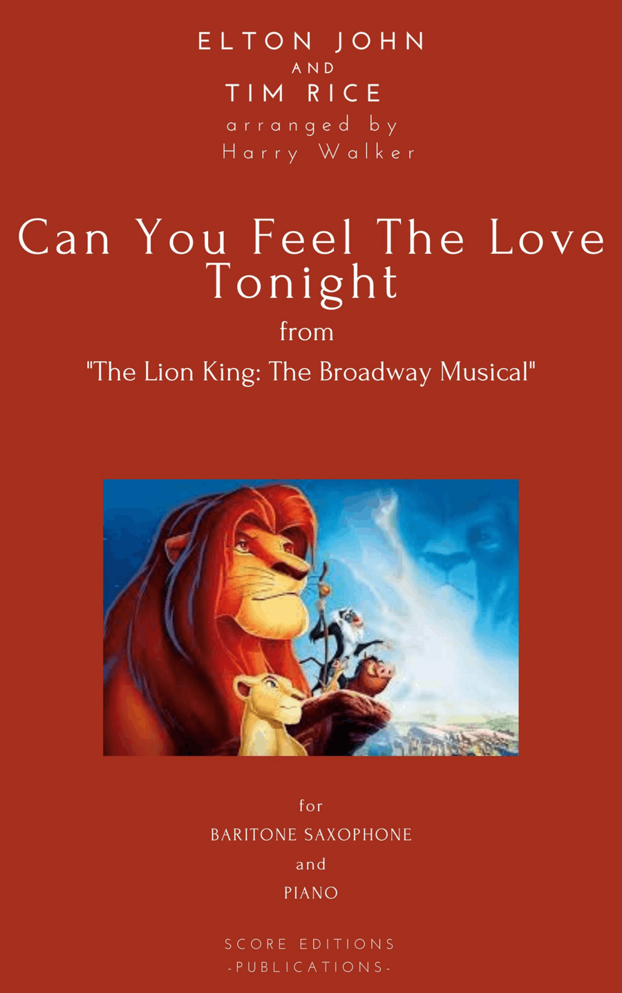 Can You Feel The Love Tonight Chamber Music scores gallery preview page 1