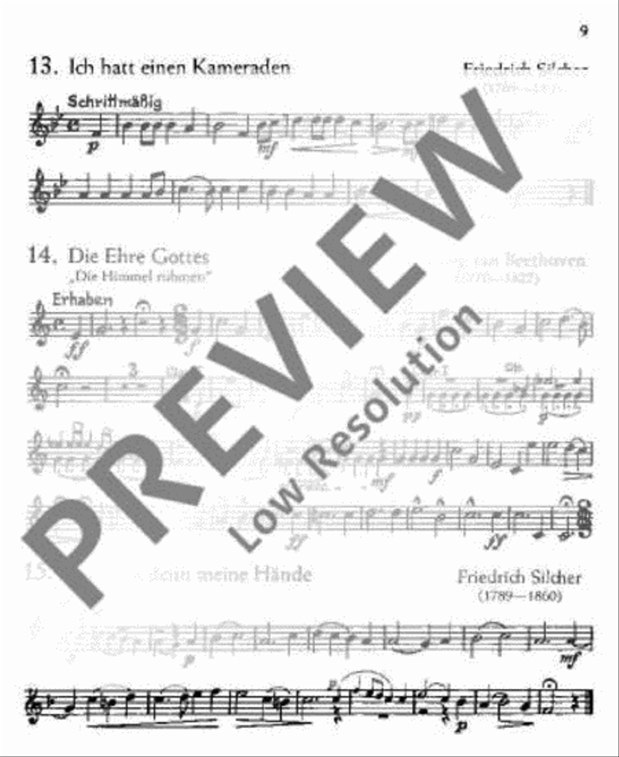 Für Feiern und Feste Für Feiern und Feste Trumpet scores gallery preview page 10