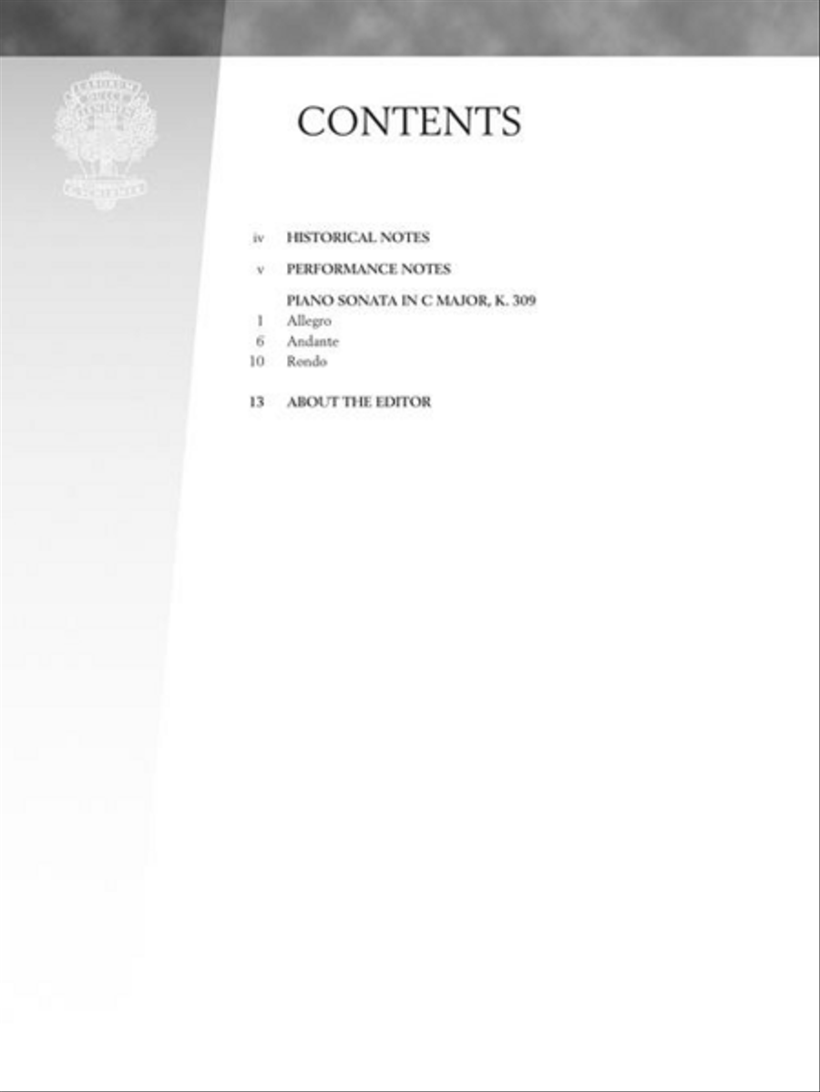 Piano Sonata in C Major, K.545 Piano Solo scores gallery preview page 3