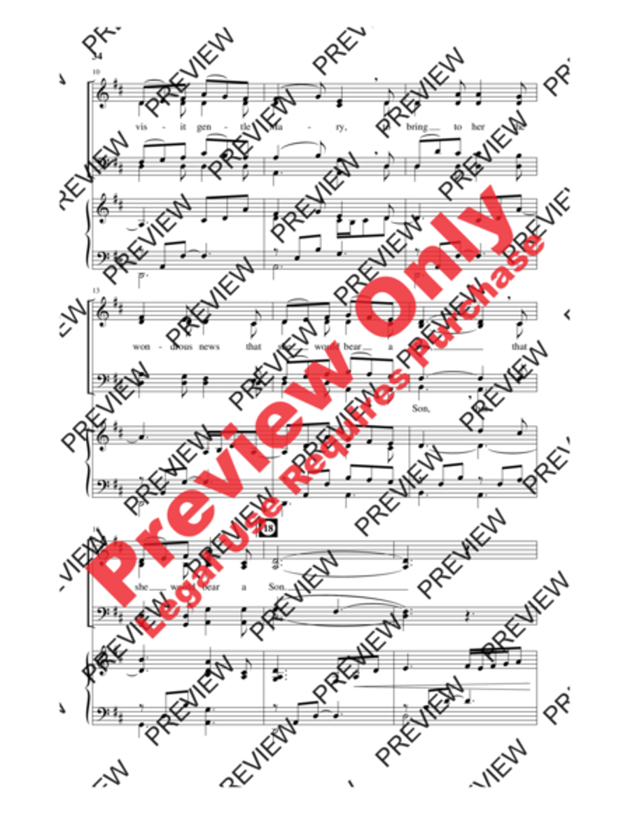 On This Shining Night On This Shining Night 4-Part scores gallery preview page 23