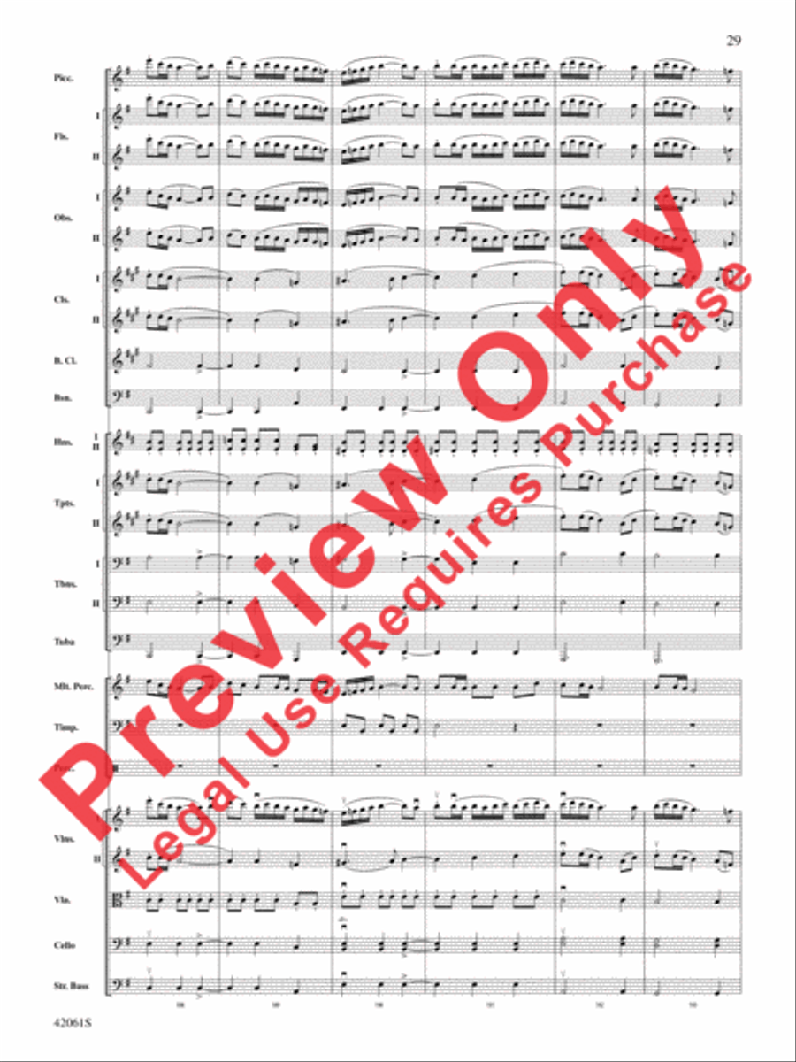 South County Sketches Full Orchestra scores gallery preview page 30