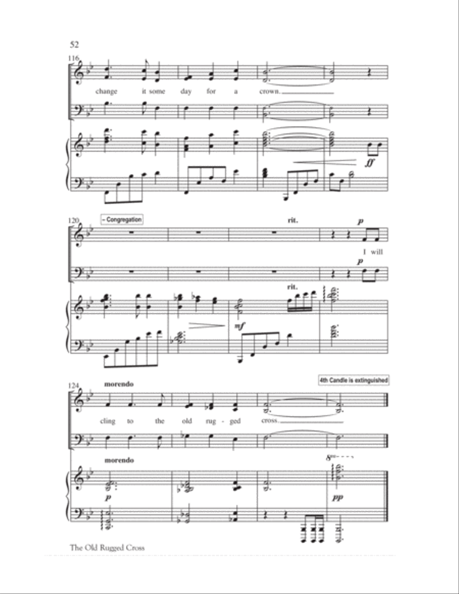We Remember Calvary (SAB) 3-Part scores gallery preview page 55