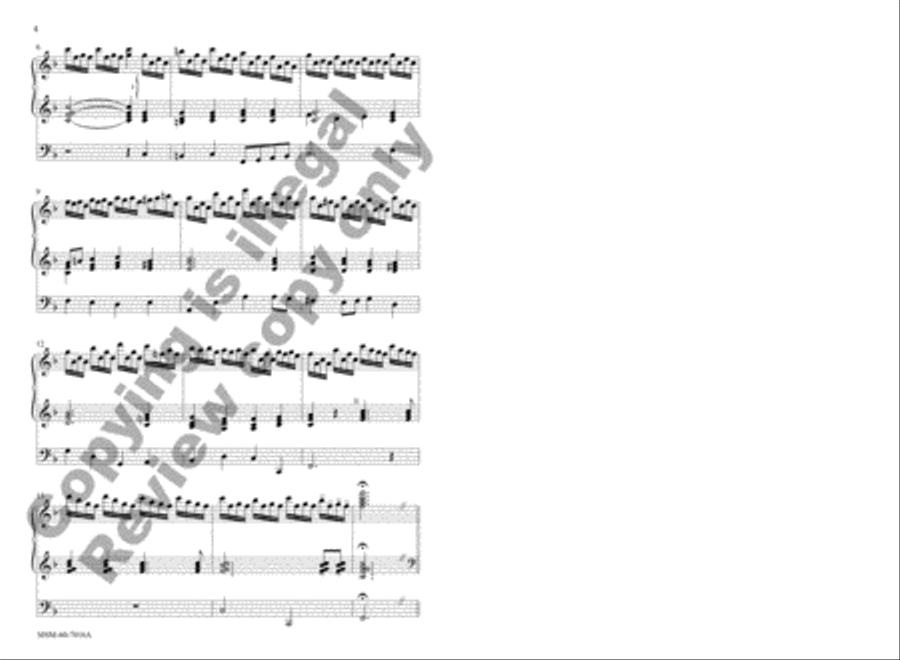 Now Thank We All Our God Now Thank We All Our God 4-Part scores gallery preview page 3