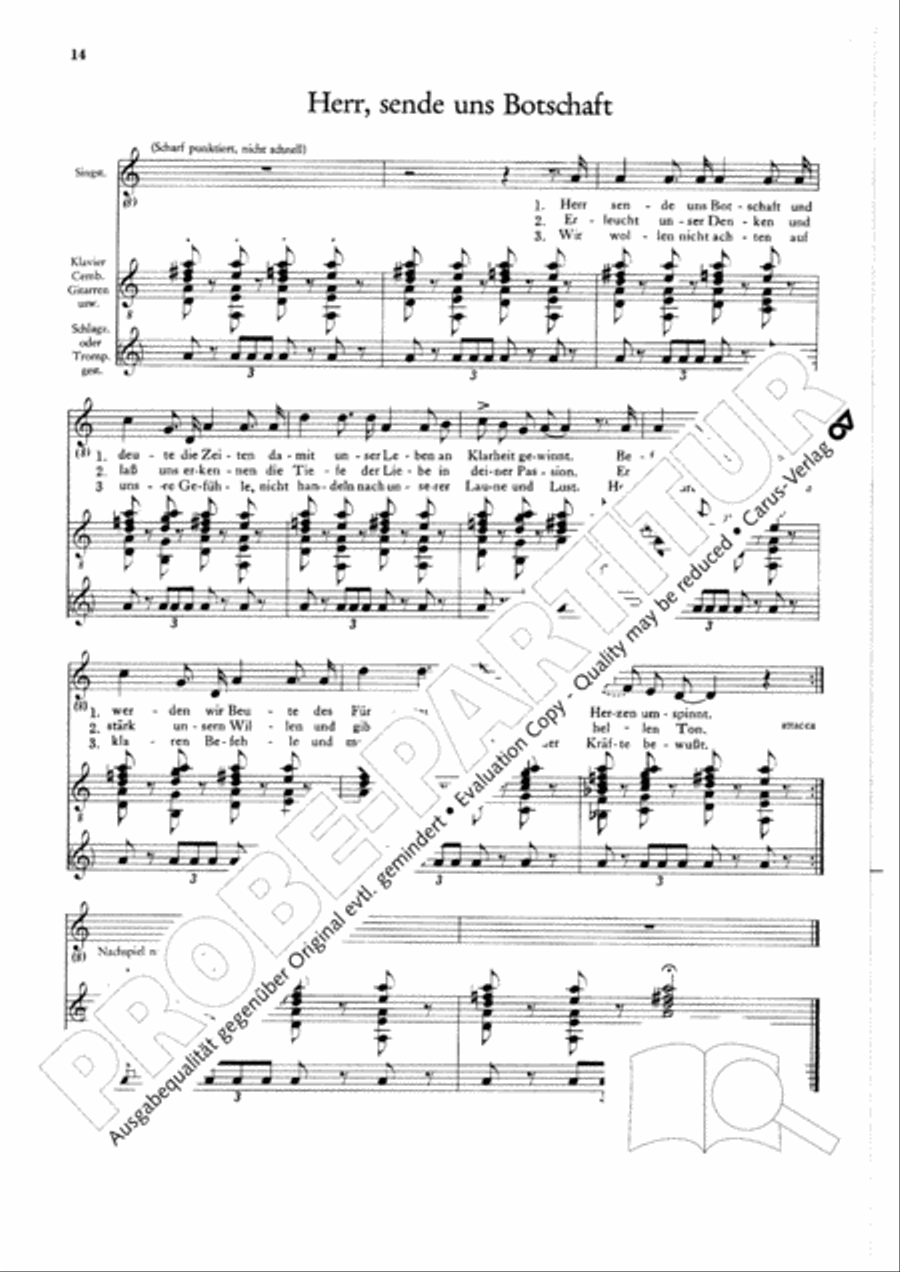 Michel: Neue Lieder fur Jugend und Gemeinde Choir scores gallery preview page 15