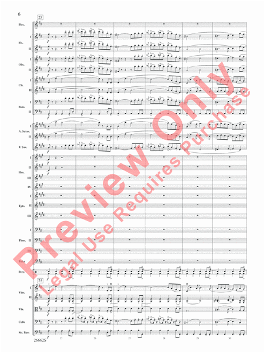 Blue Tango Blue Tango Full Orchestra scores gallery preview page 7