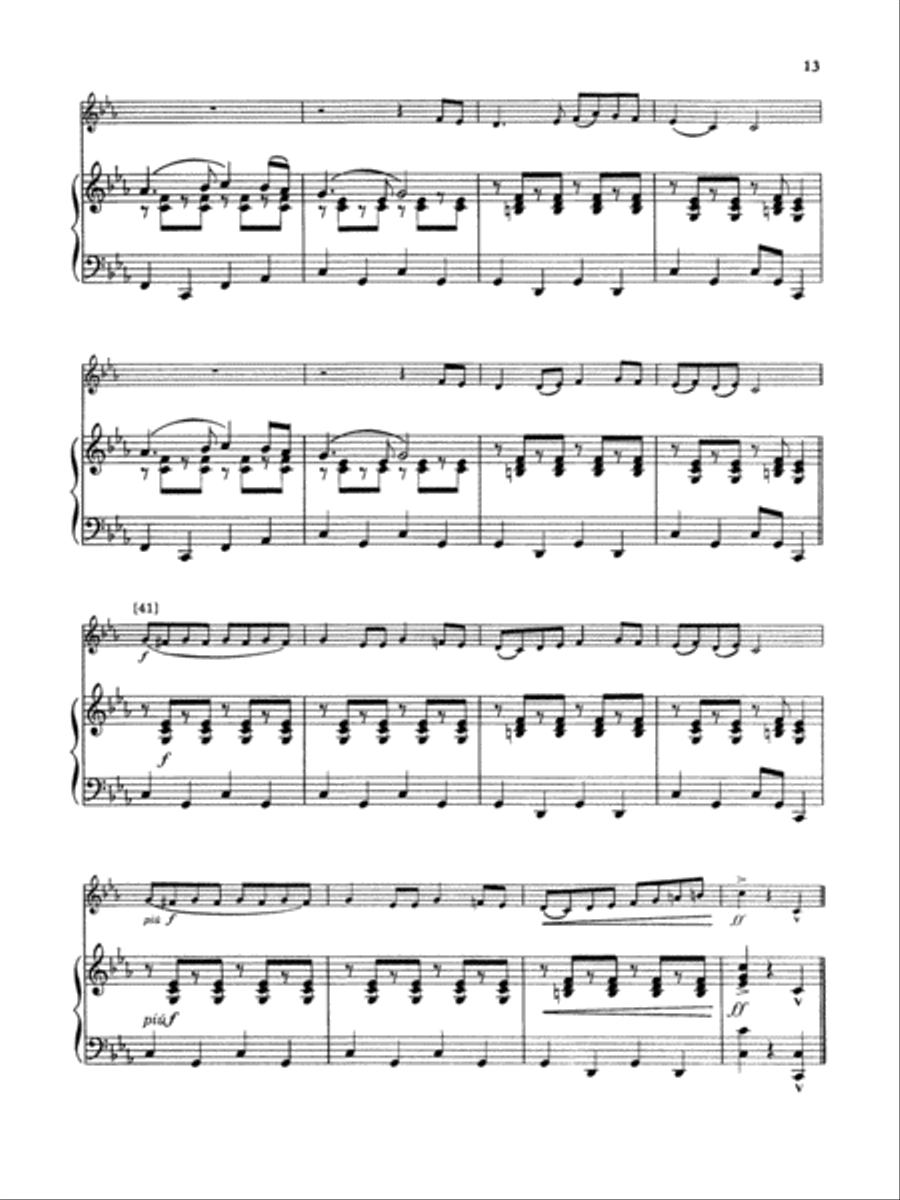 Belwin Master Solos (Clarinet), Volume 1 Clarinet scores gallery preview page 14