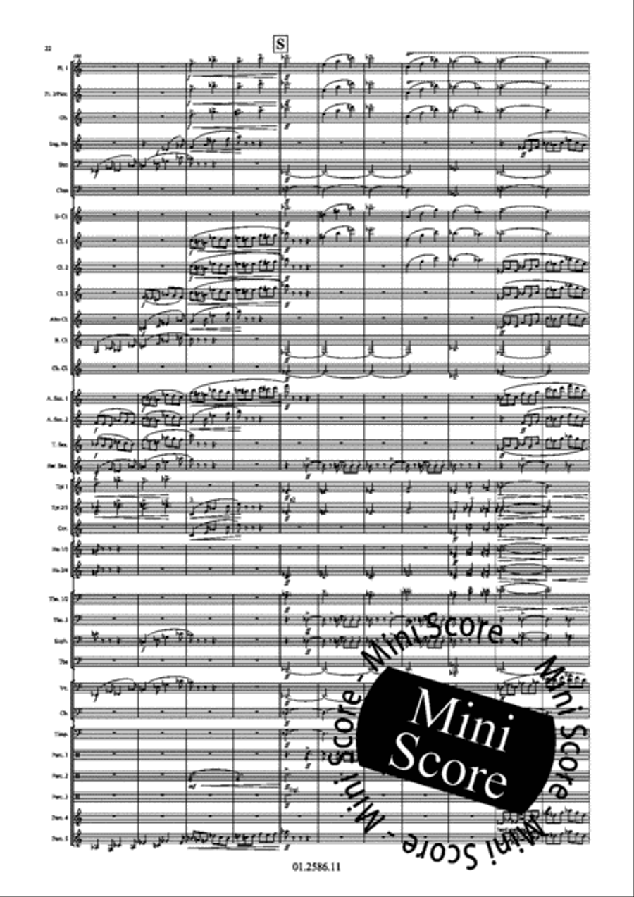 Skies Concert Band scores gallery preview page 30