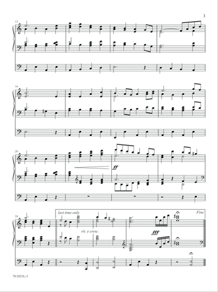 The Organist's Library, Vol. 61 Organ scores gallery preview page 3
