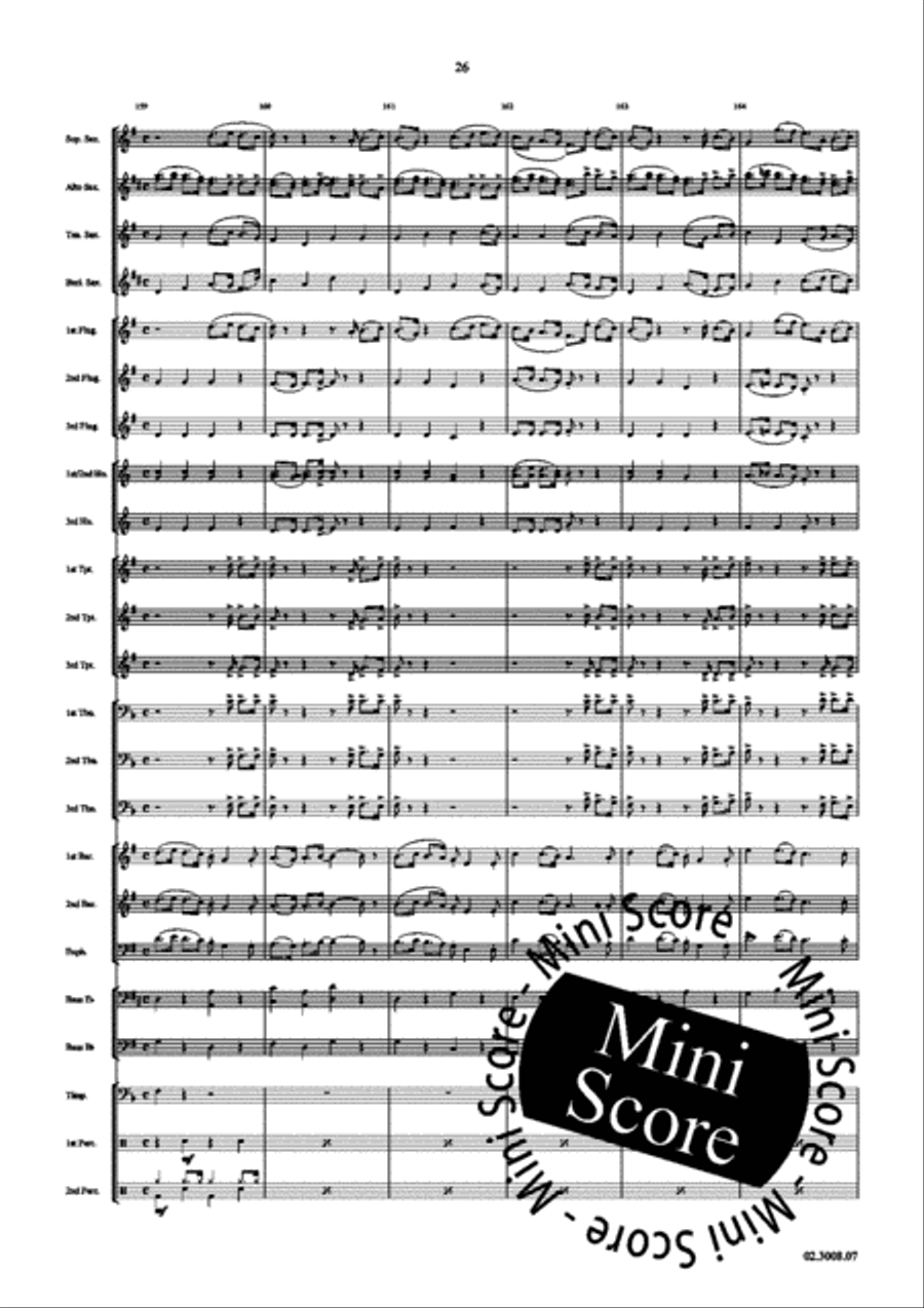 Salt and Pepper Fanfare Band scores gallery preview page 30
