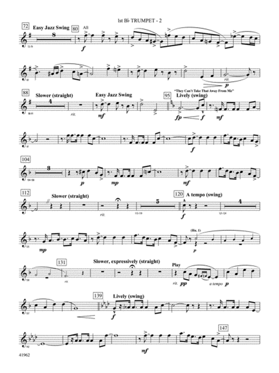 A Gershwin Tribute to Love: 1st B-flat Trumpet
