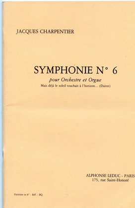 Symphonie No.6 (organ & Orchestra)