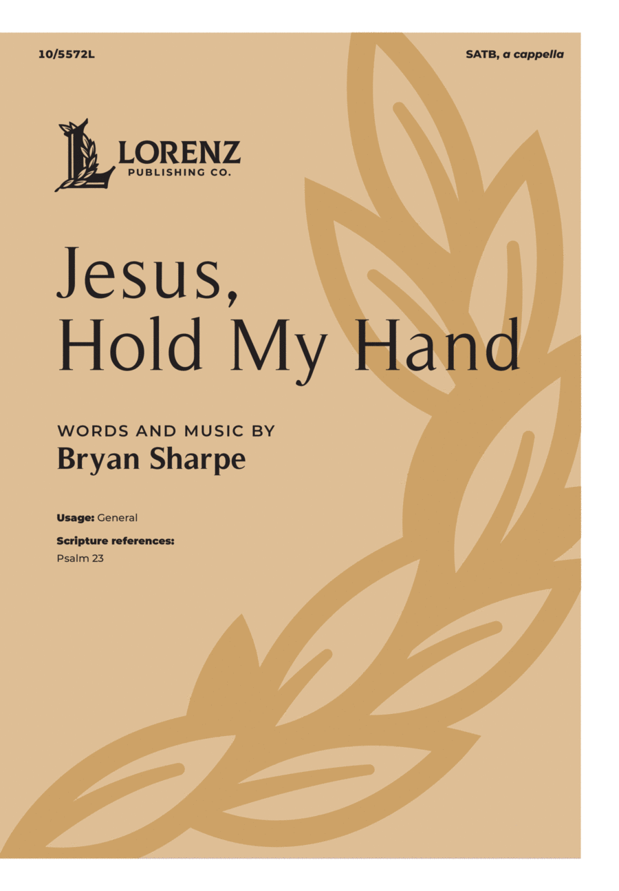 Jesus, Hold My Hand 4-Part scores gallery preview page 1