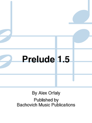 Book cover for Prelude 1.5