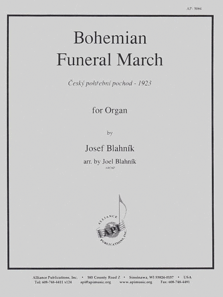 Bohemian Funeral March For Organ