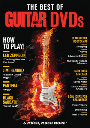 Book cover for Guitar World -- The Best of Guitar World DVDs
