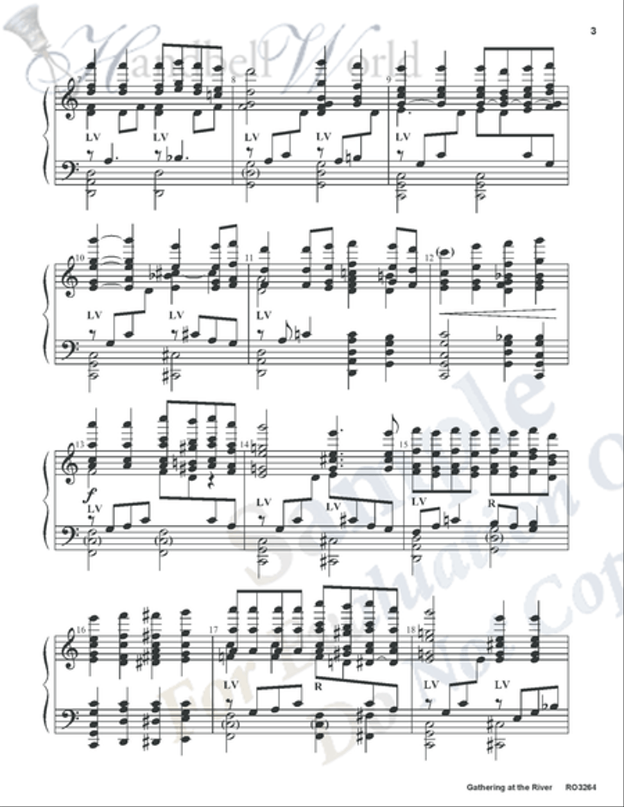 Gathering at the River 5-Octaves scores gallery preview page 5