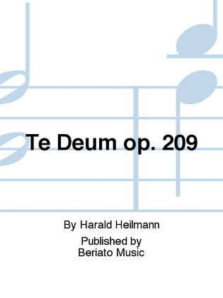 Te Deum op. 209