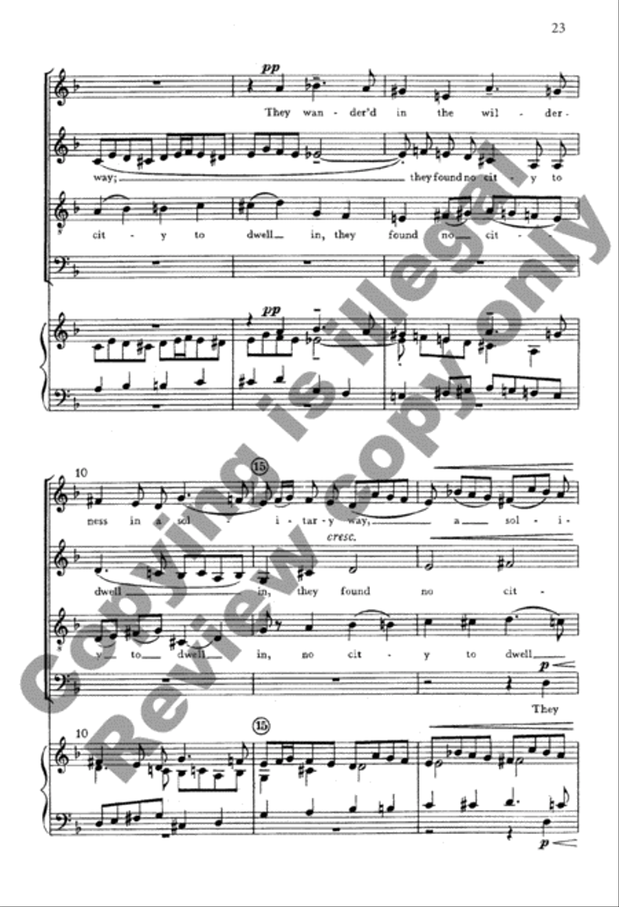 A Psalm Of Thanksgiving A Psalm Of Thanksgiving 4-Part scores gallery preview page 33