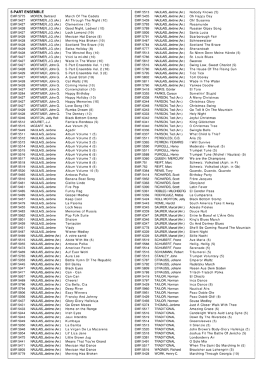 Play With Your Band Volume 2 Concert Band scores gallery preview page 10