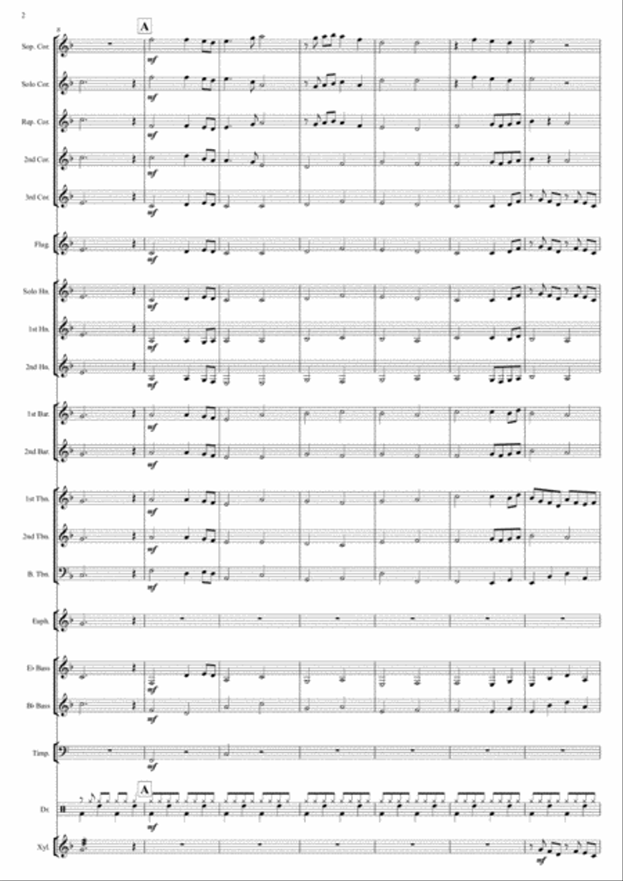 St Peter's Chorale Brass Ensemble scores gallery preview page 2