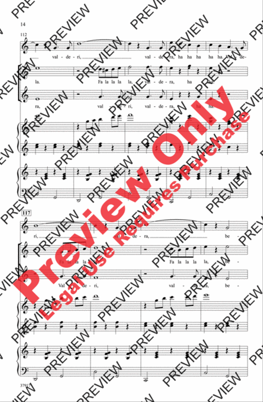 The Happy Wanderer 2-Part scores gallery preview page 14