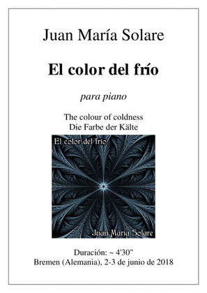 El color del frío [piano]
