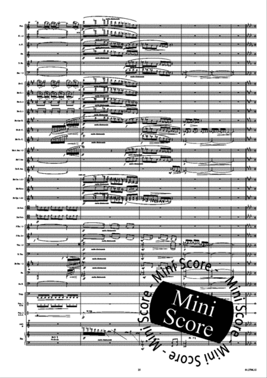 Rainforest Concerto Concert Band scores gallery preview page 31