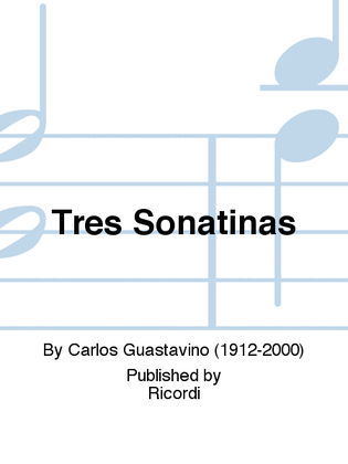 Book cover for Tres Sonatinas