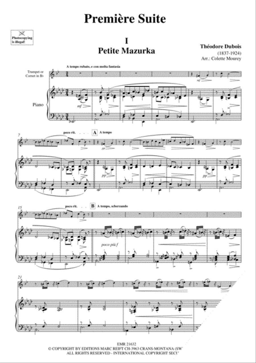 Premiere Suite Cornet scores gallery preview page 3