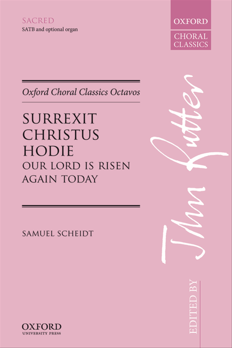 Surrexit Christus hodie (Our Lord is risen again today) 4-Part scores gallery preview page 1