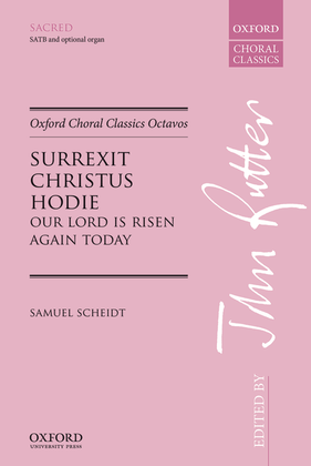 Surrexit Christus hodie (Our Lord is risen again today)