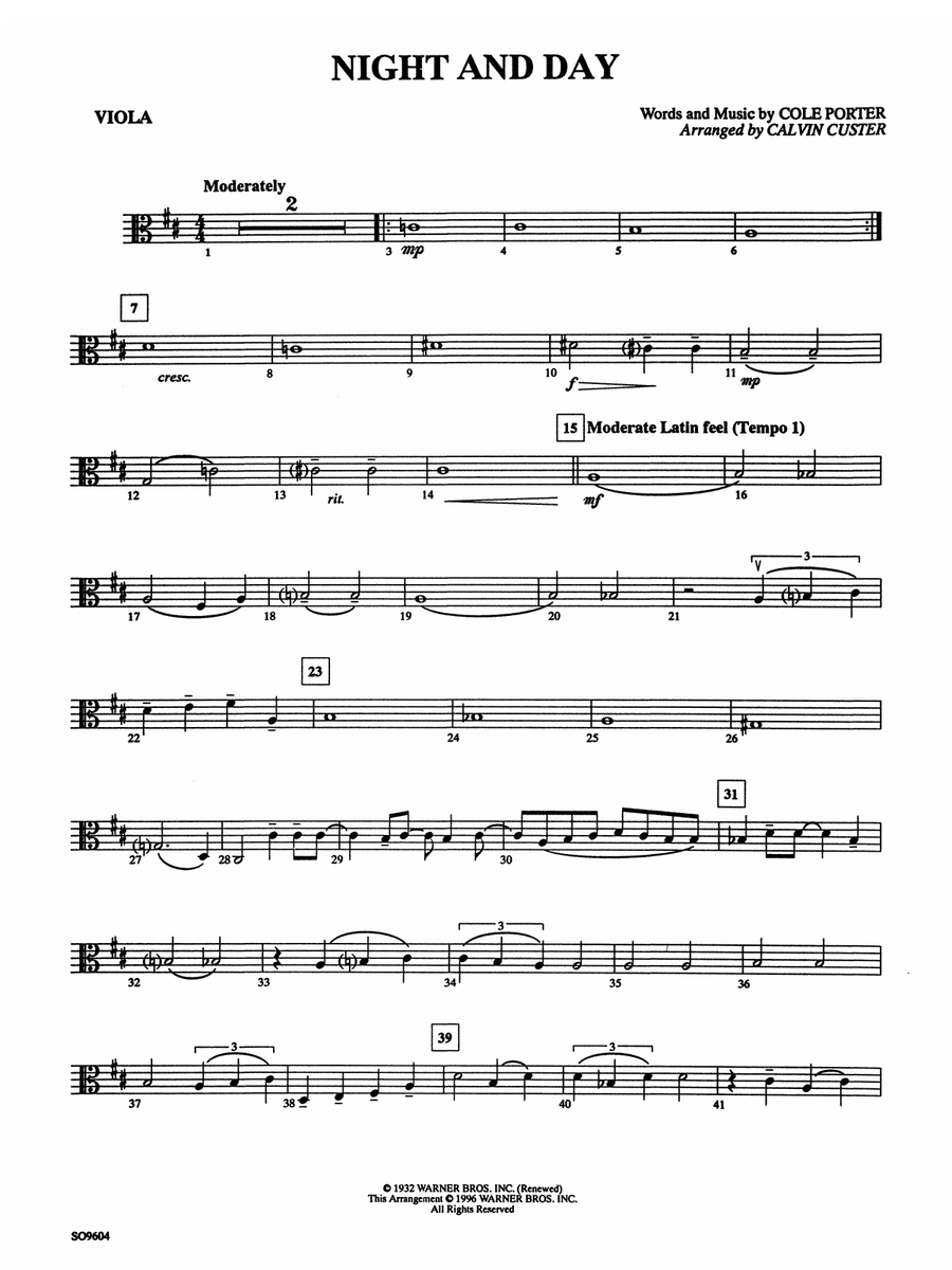 Night and Day: Viola