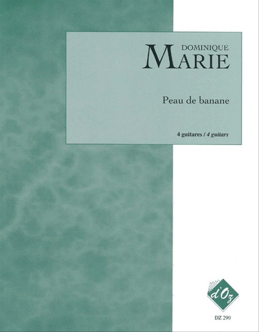 Peau de banane Guitar Ensemble scores gallery preview page 1