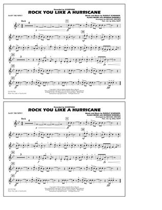 Rock You Like a Hurricane - 3rd Bb Trumpet