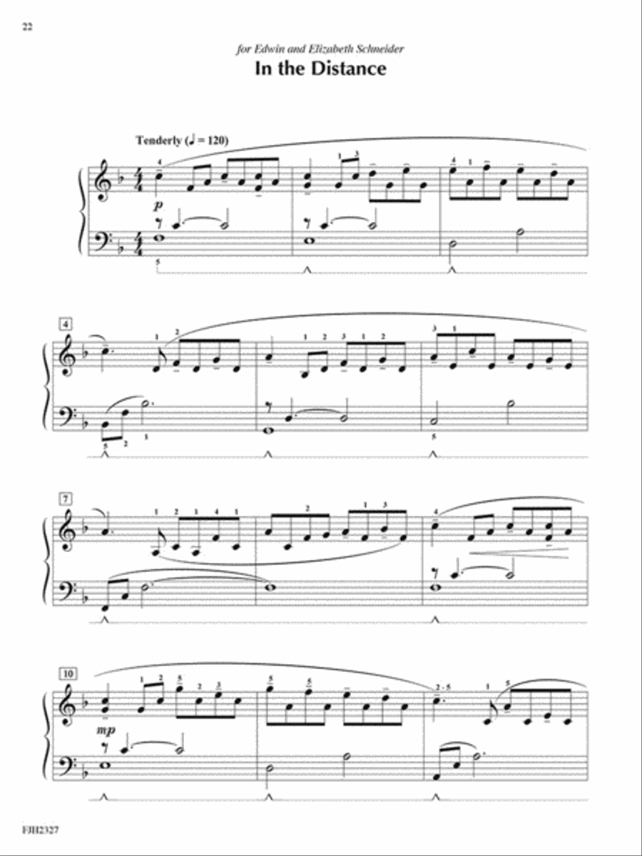 Canyons and Quests Canyons and Quests Piano Solo scores gallery preview page 4